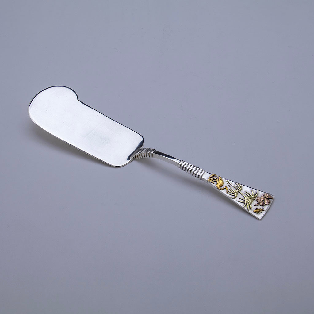 Shiebler Antique Sterling and Other Metals Ice Cream Slice, NYC, NY, c. 1880