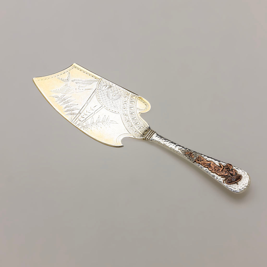 Gorham Antique Sterling and Other Metals Japanesque Ice Cream Hatchet, Providence, RI, c. 1880