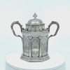 Video of John Moore Antique Coin Silver Gothic Sugar Bowl, NYC, NY, c. 1835-51