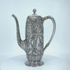 Video of Dominick & Haff Aesthetic Movement Sterling 'Strawberry' Black Coffee Pot, NYC, NY, 1884