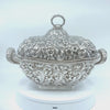 Video of Dominick & Haff(attr) Antique Sterling Silver Repousse Tureen, NYC, NY, c. 1884