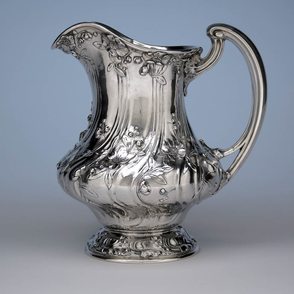 Gorham St. Louis 'Louisiana Purchase' 1904 Exposition Sterling Silver Water Pitcher, 1904