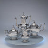 Video of Rogers & Wendt Antique Coin Silver Coffee Set, Boston, c. 1857-60