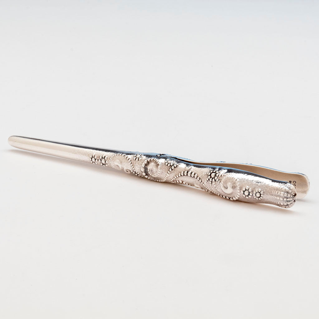 Whiting Antique Sterling Silver Glove Stretchers design attributed to Charles Osborne, NYC, NY, c. 1880s