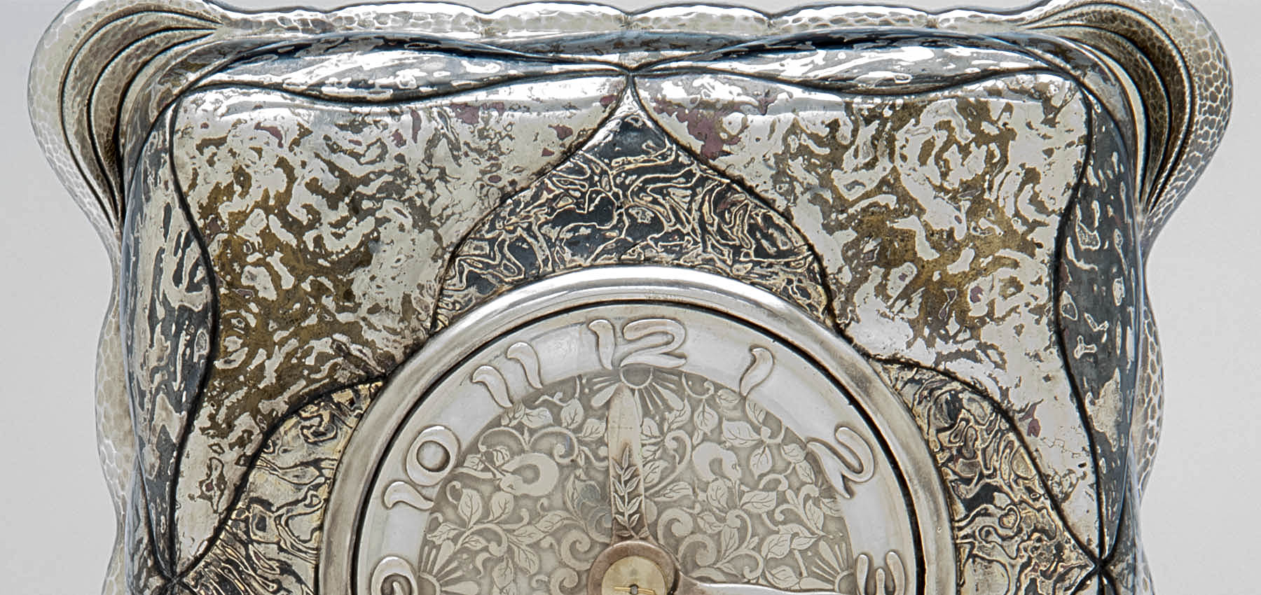 Tiffany & Co. Mixed Metals Mokume Clock Face Detail