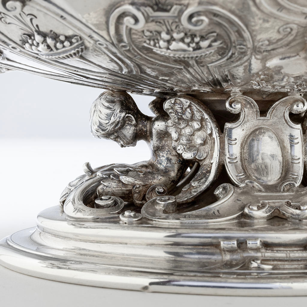Tiffany &amp; Co. Antique Sterling Silver &#39;Renaissance&#39; Covered Server designed by Paulding Farnham, NYC, NY, c. 1904
