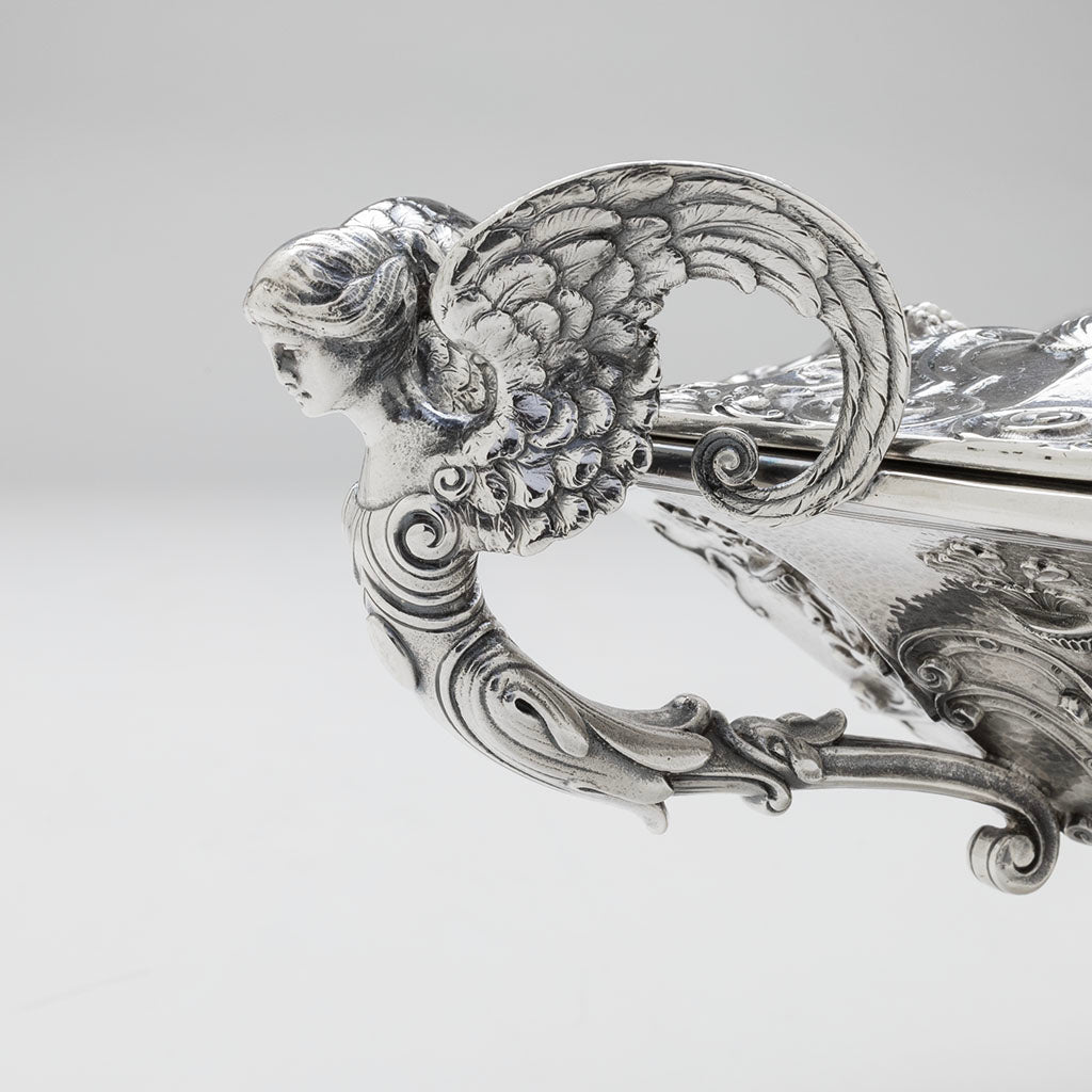 Tiffany &amp; Co. Antique Sterling Silver &#39;Renaissance&#39; Covered Server designed by Paulding Farnham, NYC, NY, c. 1904