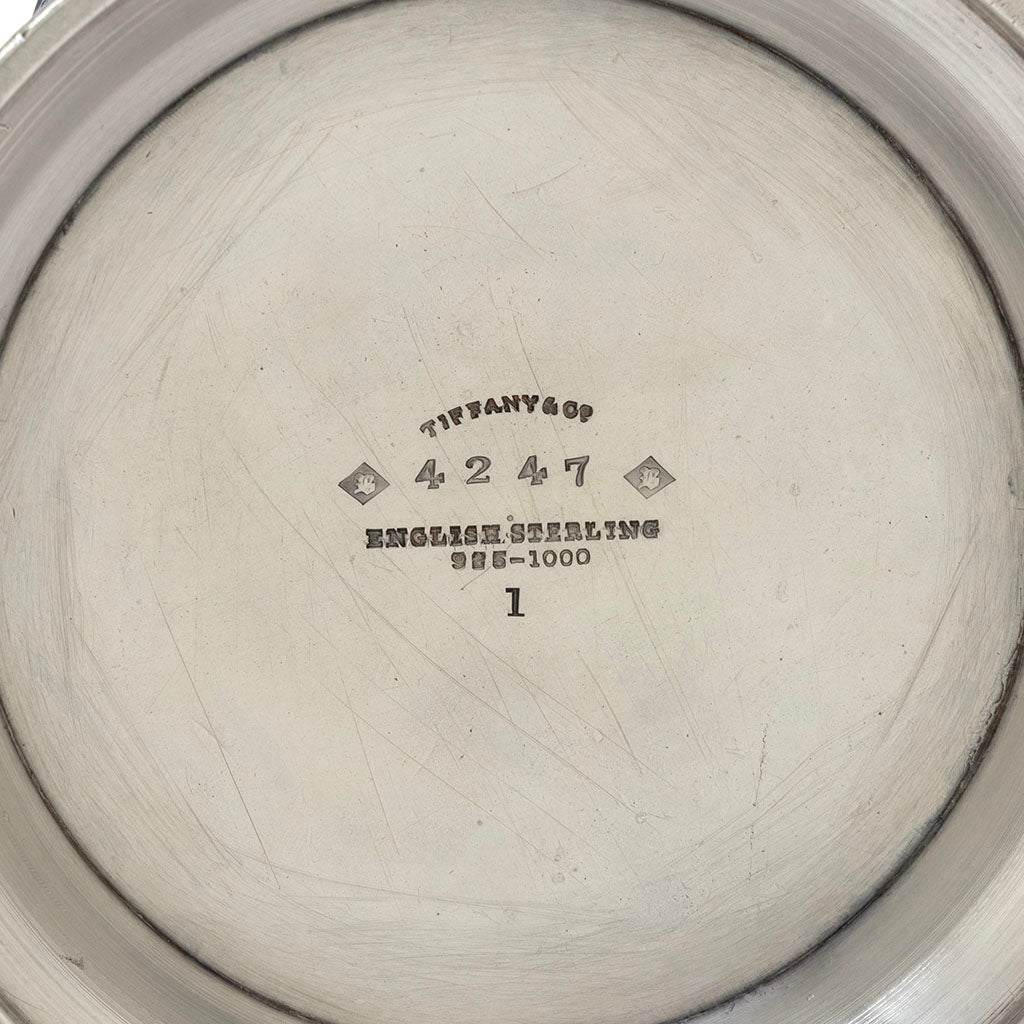 Marks on William Bogert for Tiffany &amp; Co Antique Sterling Silver Ewer, New York City, c. 1870