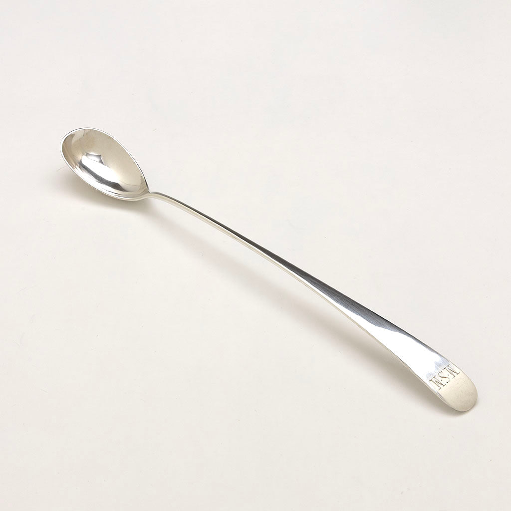 Erickson Arts & Crafts Sterling Silver Bar Spoon, Gardner, MA, c. 1930s