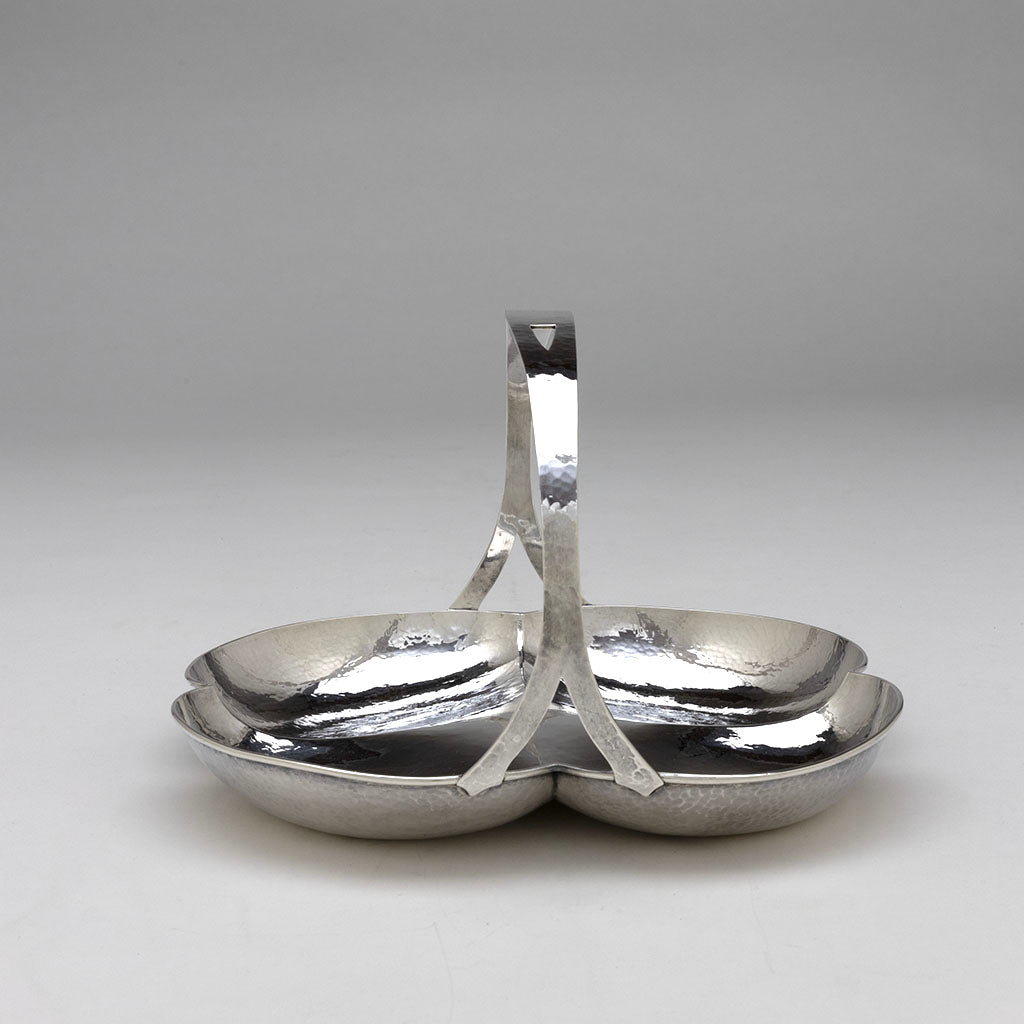 Lebolt Sterling Silver Arts & Crafts Basket, Chicago, 1915