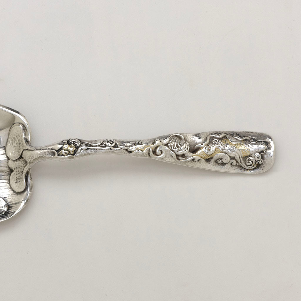 Gorham Antique Sterling Silver 'Hizen' Pattern Fish Serving