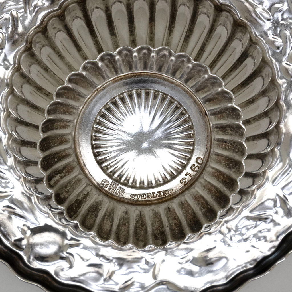 Marks on Gorham Nautical Sterling Silver Salt Dish, Providence, RI, Providence, RI, c. 1885