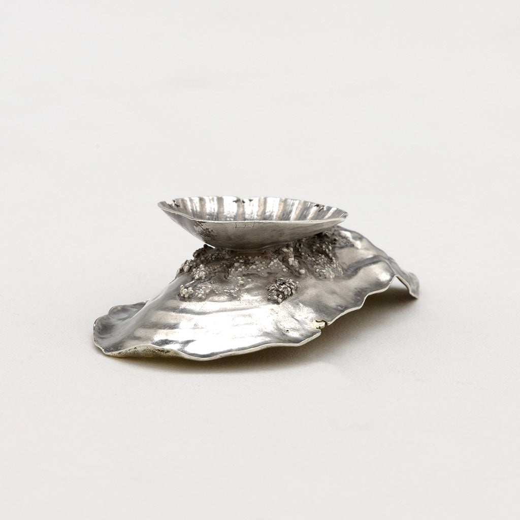 Underside of Gorham Antique Sterling Silver Salt Dish, Providence, RI, 1885