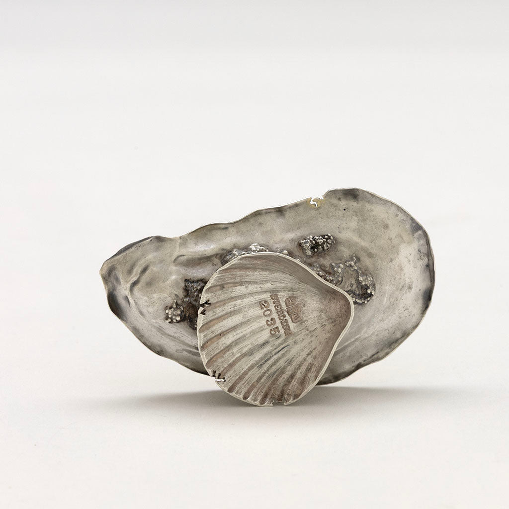 Marks on Gorham Antique Sterling Silver Salt Dish, Providence, RI, 1885