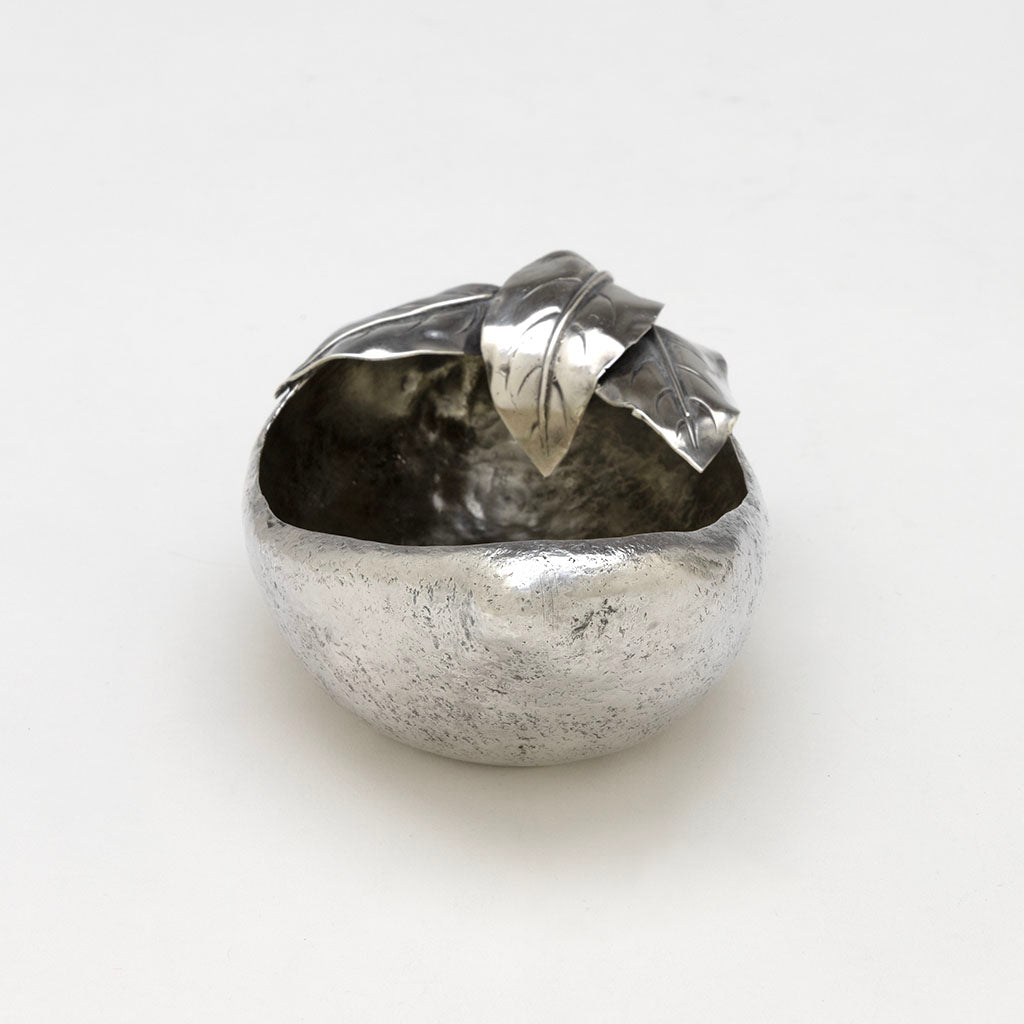 Front of Gorham Antique Sterling Silver Olive Dish, Providence, RI, 1891