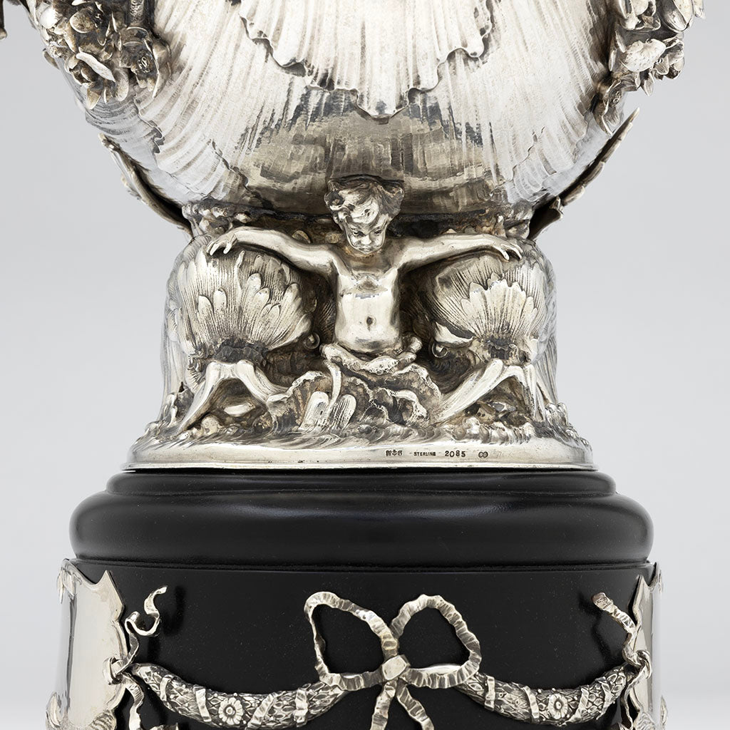 Gorham Antique Sterling Silver Nautical Prize Cup, Providence, RI, 1893