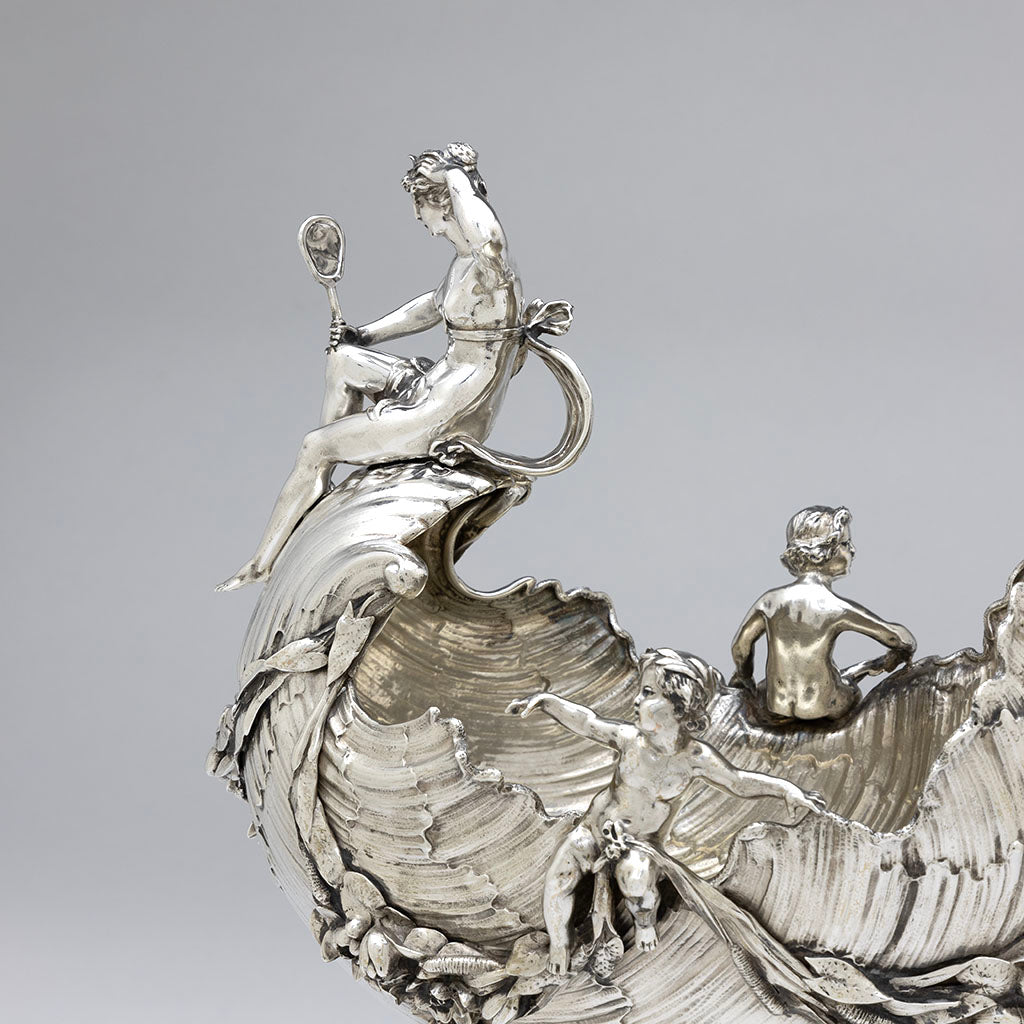 Gorham Antique Sterling Silver Nautical Prize Cup, Providence, RI, 1893