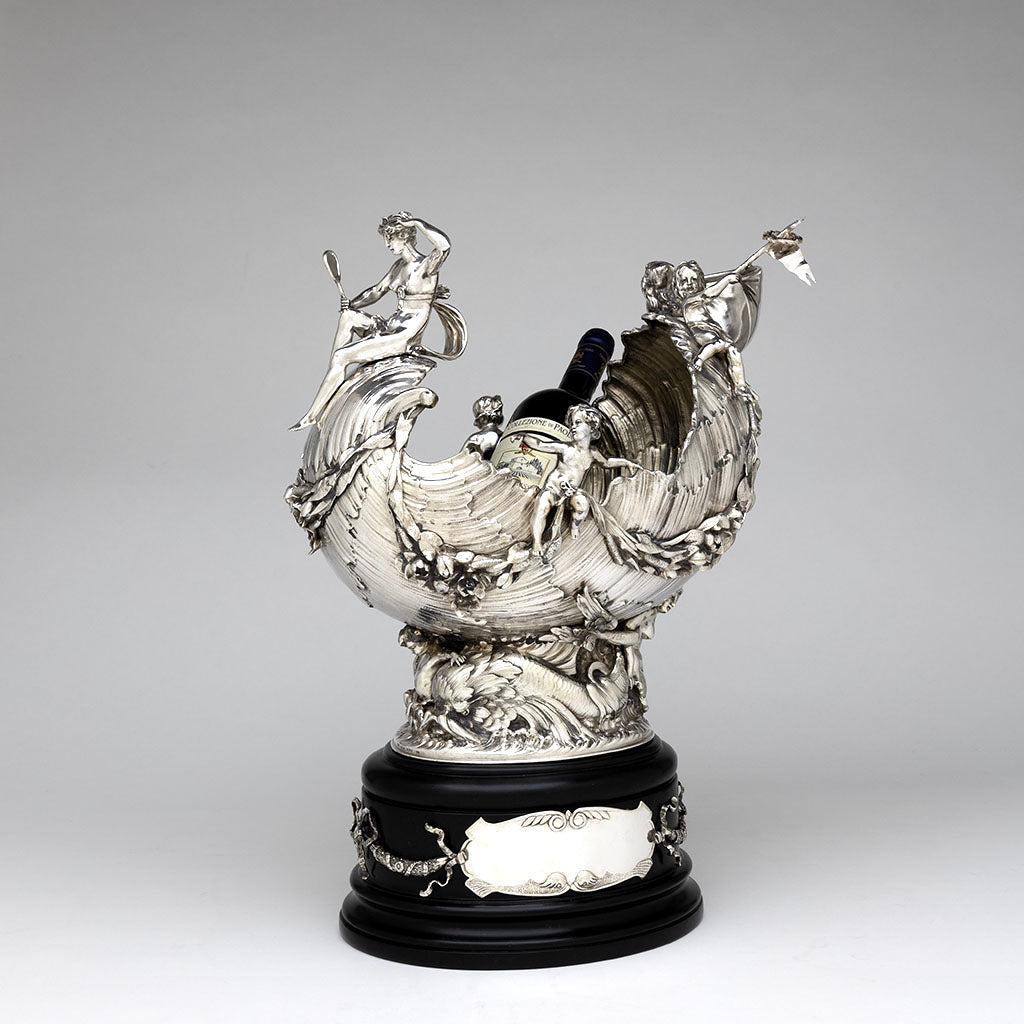 Gorham Antique Sterling Silver Nautical Prize Cup, Providence, RI, 1893