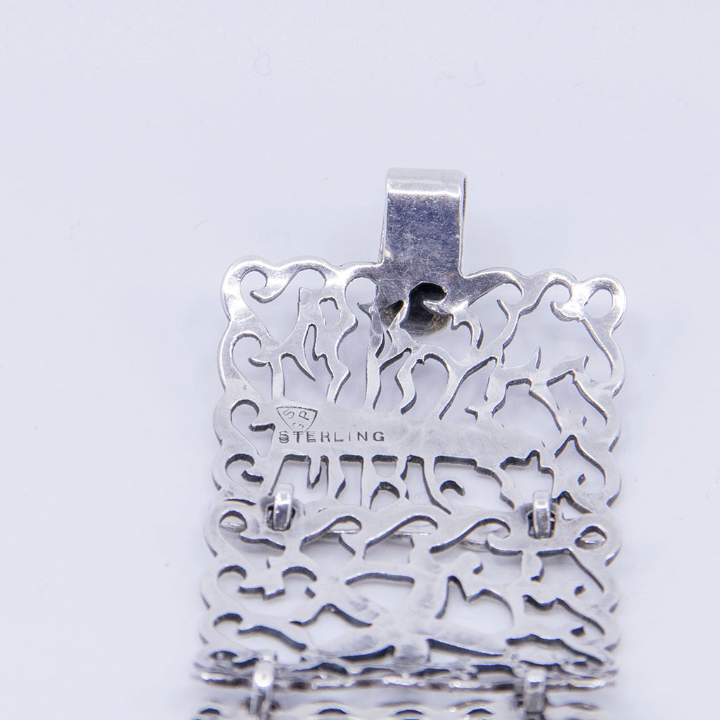 Stavre Gregor Panis Arts &amp; Crafts Sterling Silver Nautical Bracelet, Falmouth, MA, c. 1950s