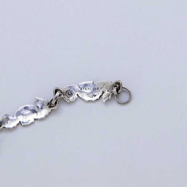 Gladys Panis Arts & Crafts Sterling Silver Seahorse Bracelet