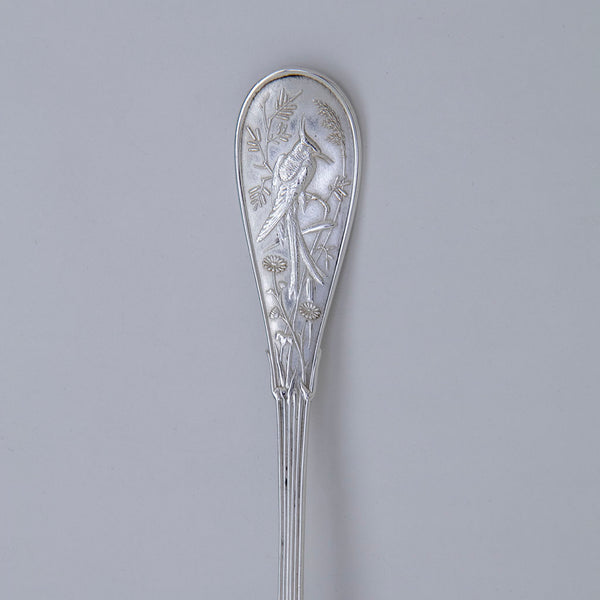 Tiffany Co Antique Sterling Silver 'Japanese' Pattern Fish