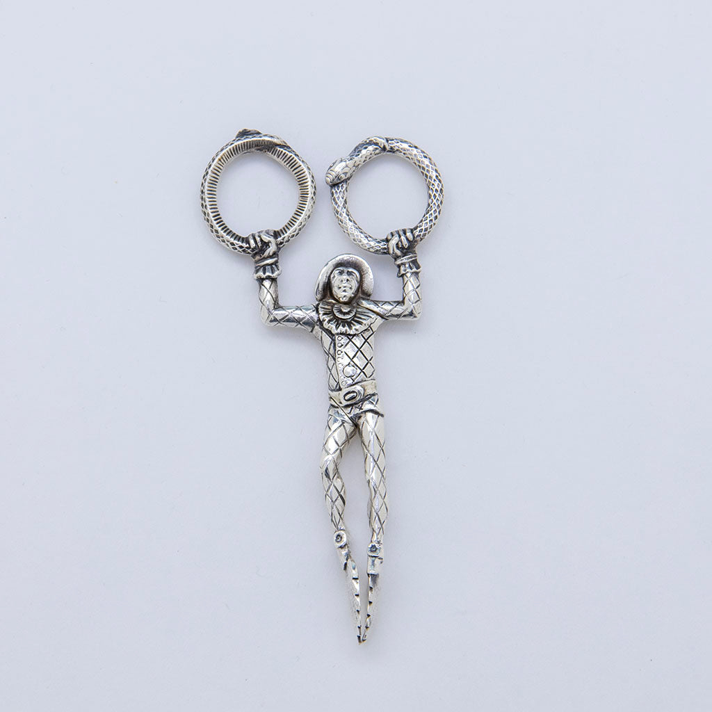 Gorham Antique sterling &#39;Harlequin&#39; Sugar Tongs, Providence, RI, c, 1870s