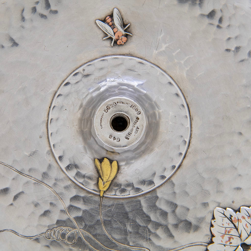 Tiffany &amp; Co Antique Sterling Silver &amp; Mixed Metals Traveling Chamberstick, NYC, NY, c. 1880