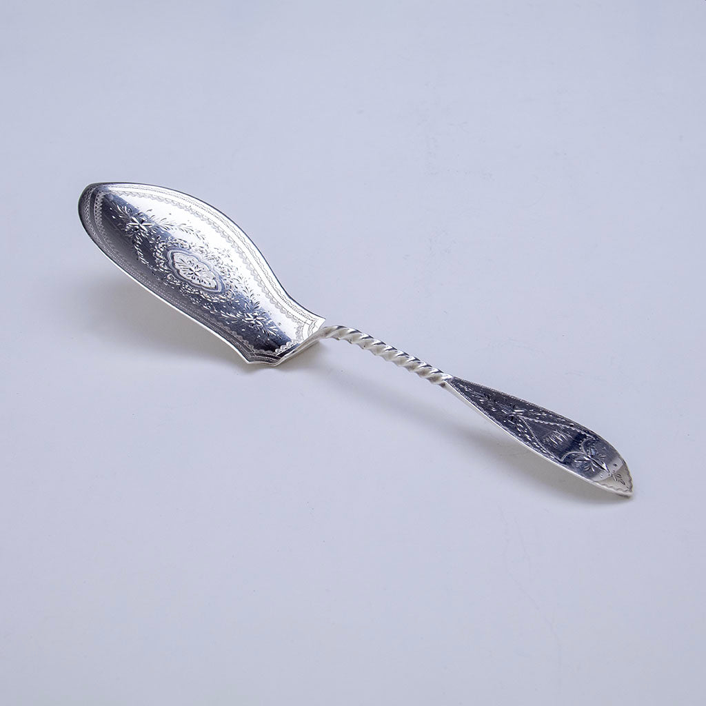 George Sharp for Bailey & Co antique Sterling Silver Server, Philadelphia, PA, c. 1860s