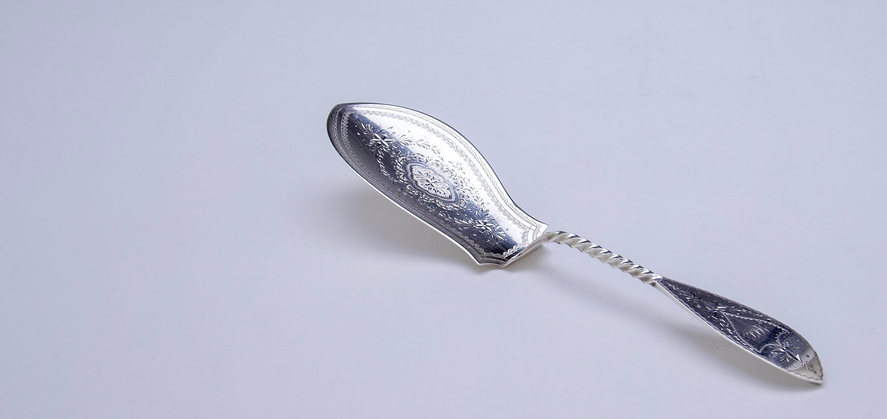 George Sharp for Bailey & Co Antique Sterling Silver Server, Philadelphia, PA, c. 1860s