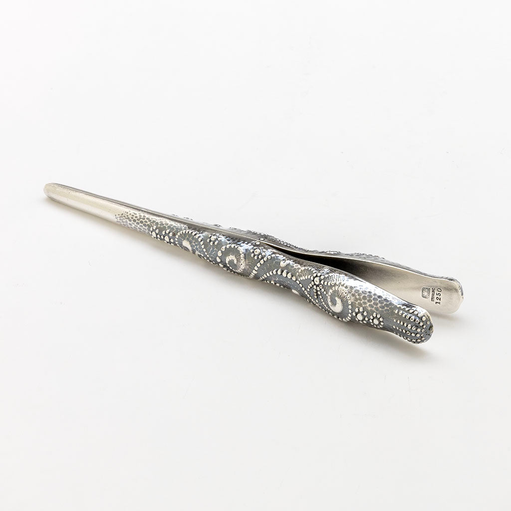 Whiting Antique Sterling Silver Glove Stretchers design attributed to Charles Osborne, NYC, NY, c. 1880s