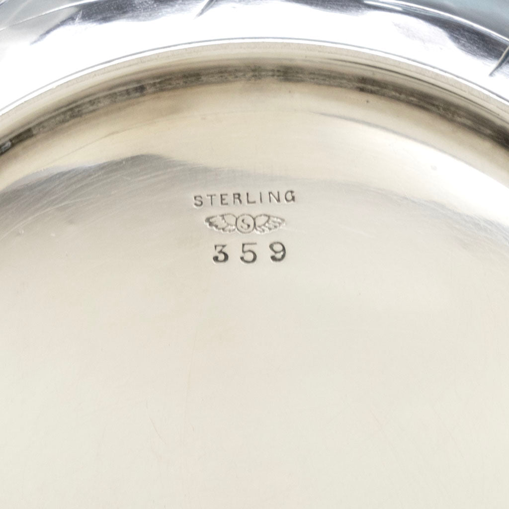 Marks on Shiebler Antique Sterling Silver Aesthetic Movement Gravy Boat, NYC, NY, c. 1880