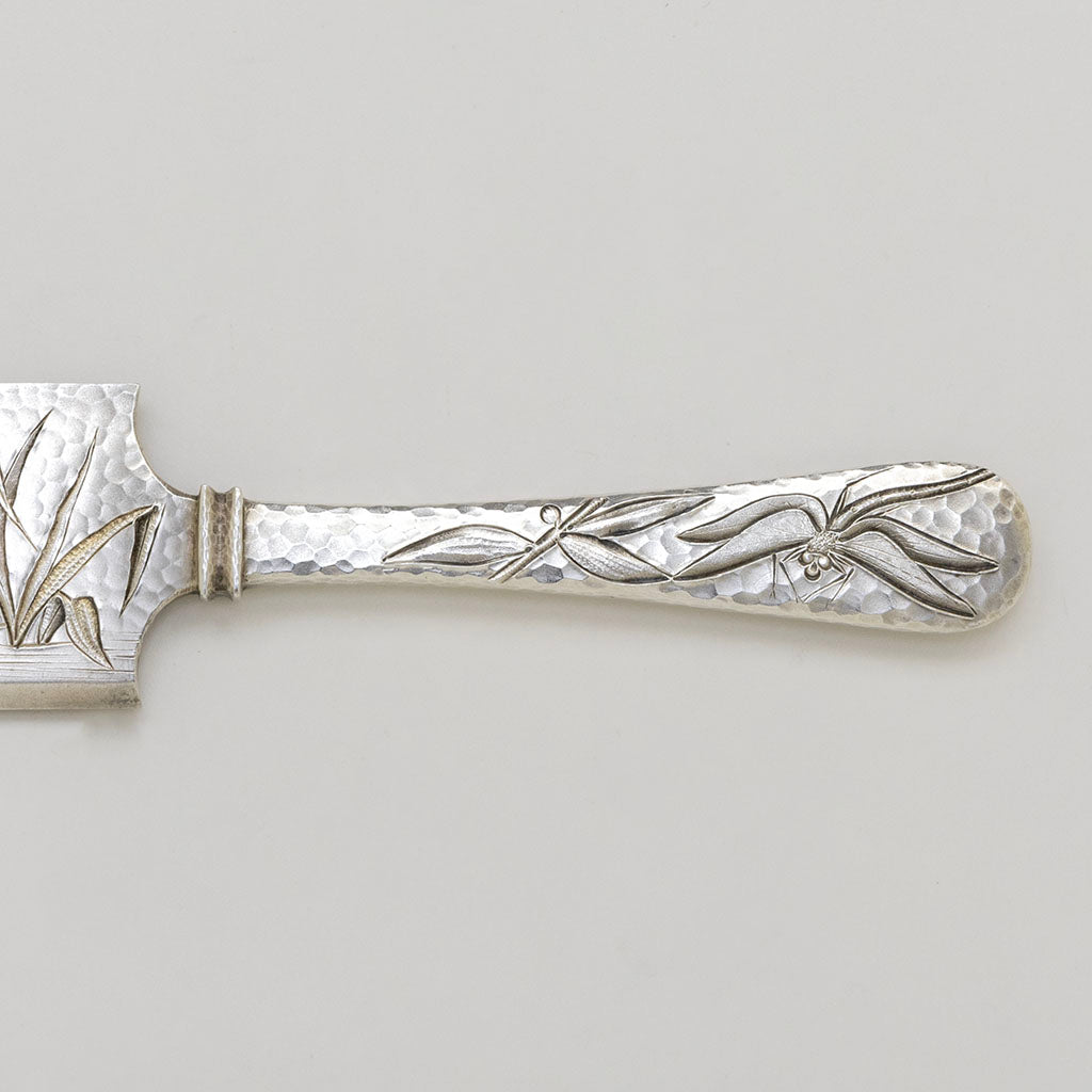 Handle to Dominick &amp; Haff Antique Sterling Silver Aesthetic Cake/ Ice Cream Slice, NYC. NY, c. 1880s