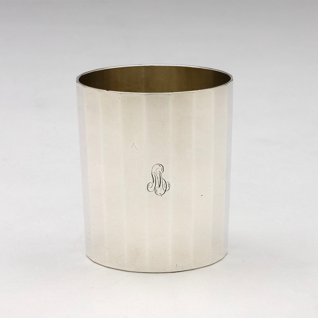 Louis-Jacques Berger Early French .950 Silver Beaker, Paris, 1798-1809