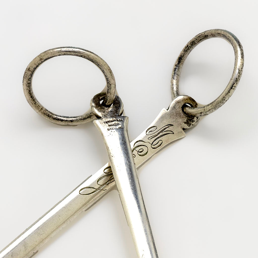 Marks on Tiffany &amp; Co Antique Sterling Silver Skewer Letter Opener, NYC, NY, 20th century