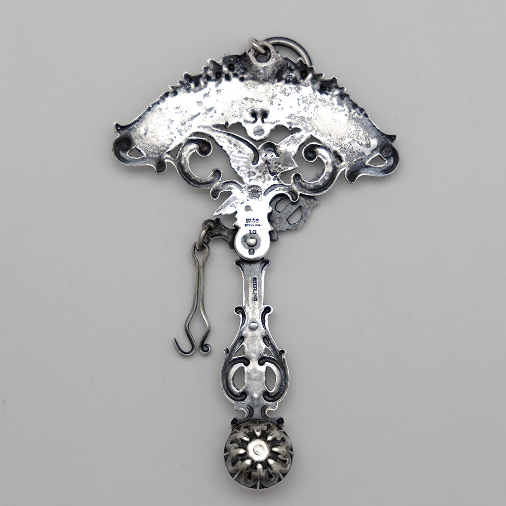 Reverse of Gorham Antique Sterling Silver Letter Scale, Providence, RI, 1891
