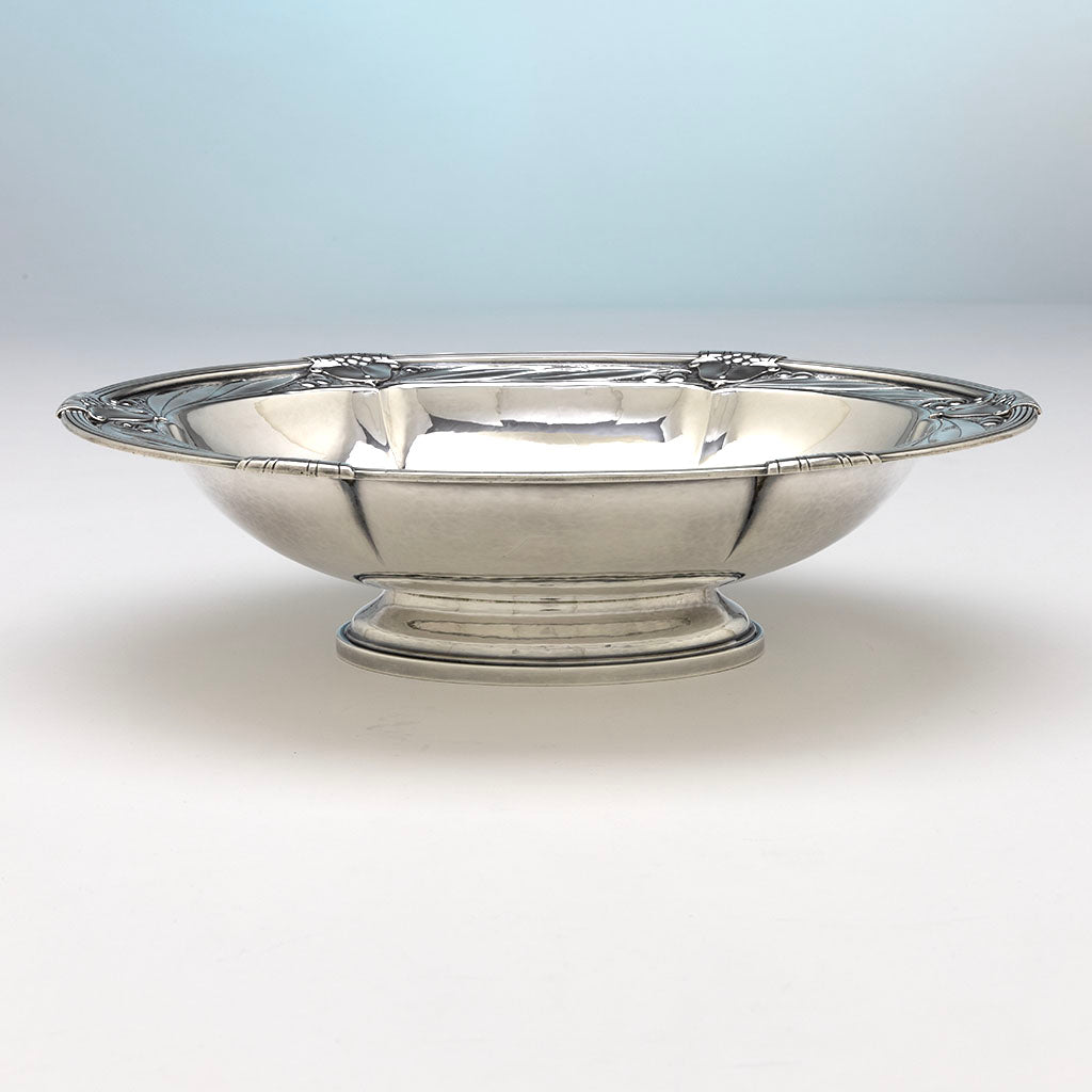 Base of Gorham Modern Sterling Silver Presentation Centerpiece Bowl, Providence, RI, 1937