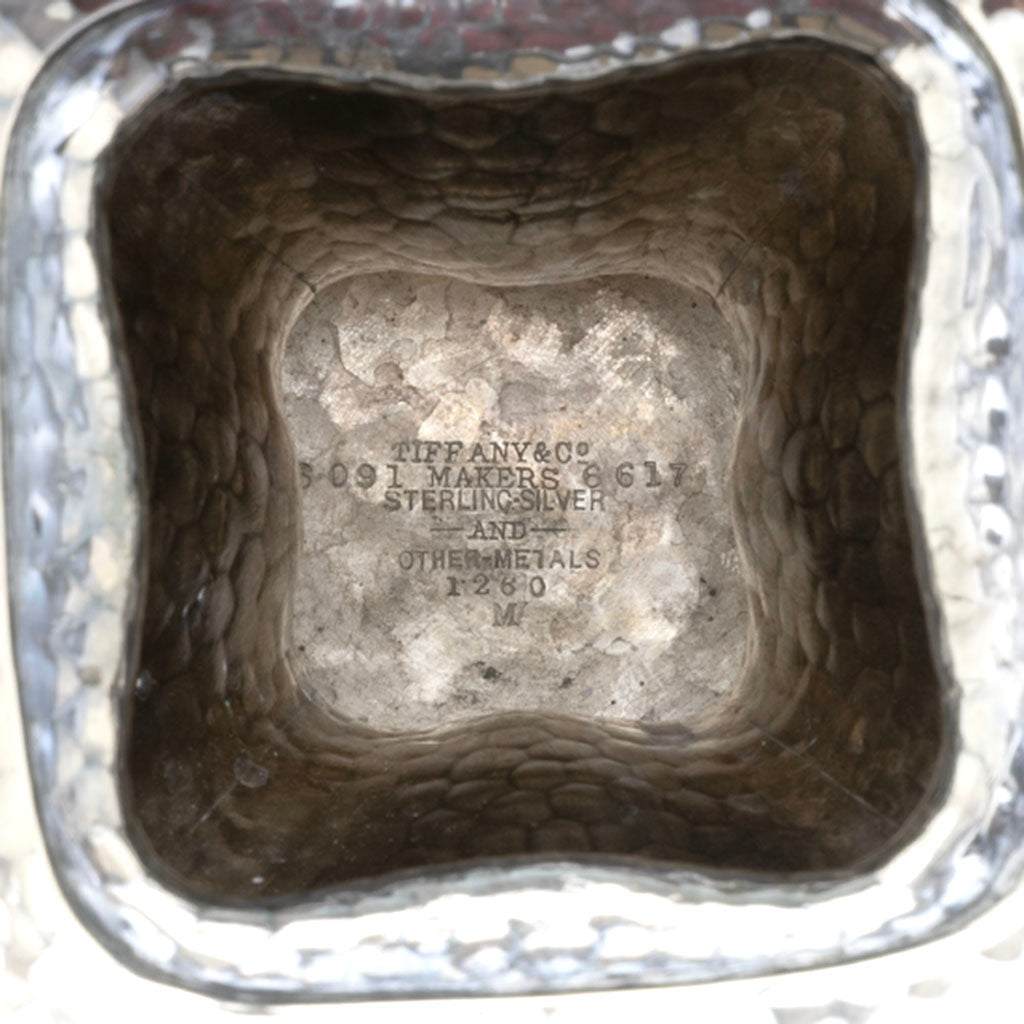 Marks on Tiffany &amp; Co Sterling Silver &amp; Other Metals Tazza, NYC, NY, c. 1883