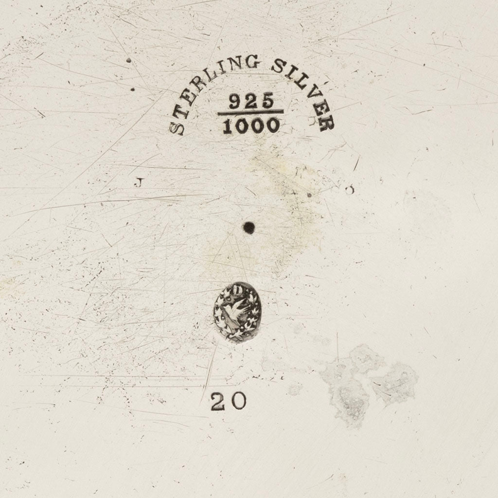 Marks on Durgin Antique Sterling &amp; Other Metals Aesthetic Pitcher, Concord, NH, c. 1870s