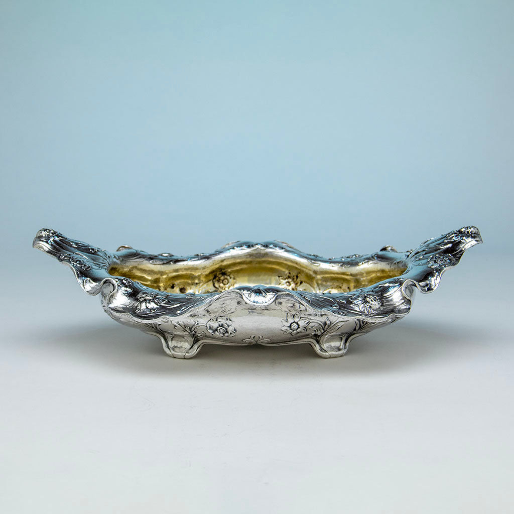 Gorham 1900 Paris Exposition Martelé Silver Centerpiece, Providence, RI, 1899
