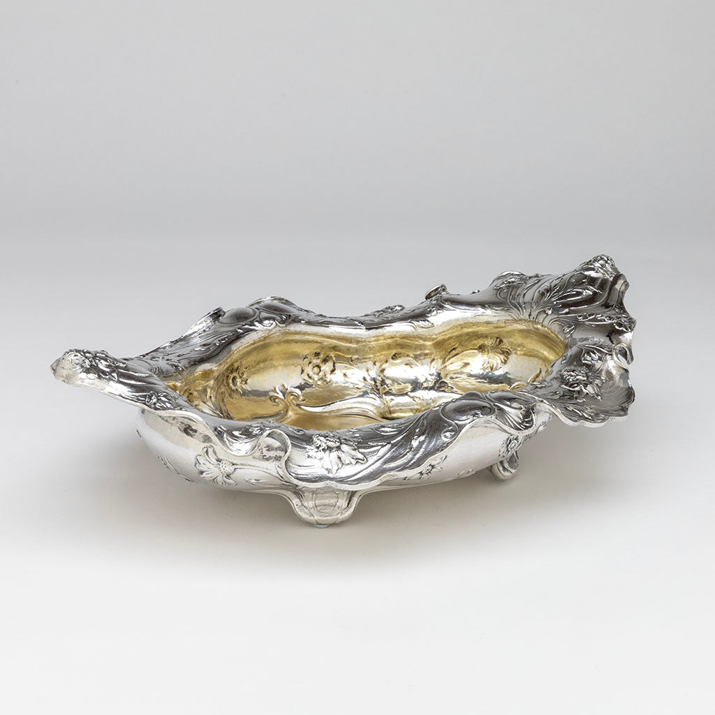 Gorham 1900 Paris Exposition Martelé Silver Centerpiece, Providence, RI, 1899