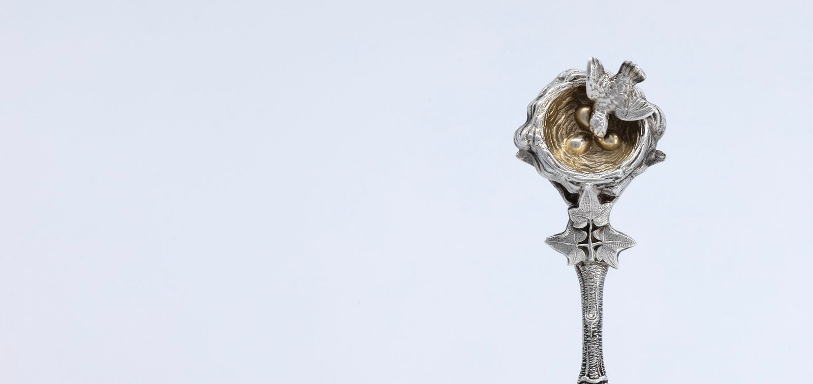 Gorham "Bird's Nest" Antique Sterling Silver Pie Server, Providence, RI, c. 1870
