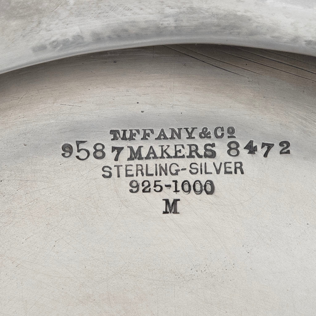 Marks on Tiffany &amp; Co Antique Sterling Silver &quot;Newport Citizens Cup&quot; Yachting Trophy, NYC, NY, 1887