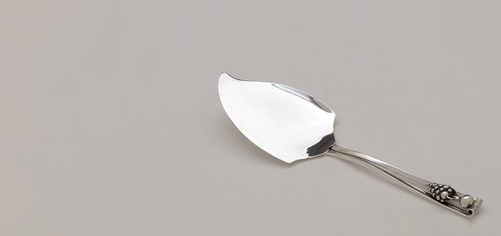 William G. DeMatteo Sterling Silver Pie Server, Bergenfield, NJ, c. 1950