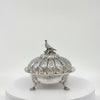 Video of Woodward & Grosjean Antique Coin Silver Butter Dish, Boston, MA, c. 1845-50