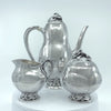 Video of Peer Smed Antique Sterling Silver Coffee Set, New York City, NY, c. 1930s