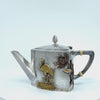 Gorham pot video of Gorham Antique Sterling & Other Metals Tête-à-Tête Tea Set, Providence, RI, 1880