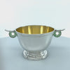Video of Durgin Division of Gorham Sterling Silver and Jade Art Deco Bowl, Providence, RI, 1928