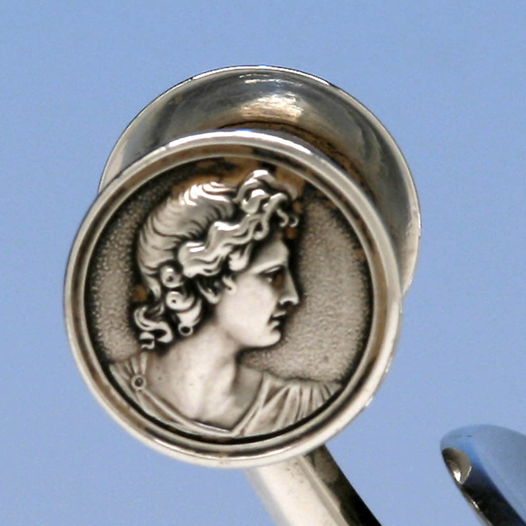 Another Medallion on Gorham Manufacturing Company Coin Silver Medallion Centerpiece Bowl, retailed by Tiffany &amp;amp; Co., c. 1865 