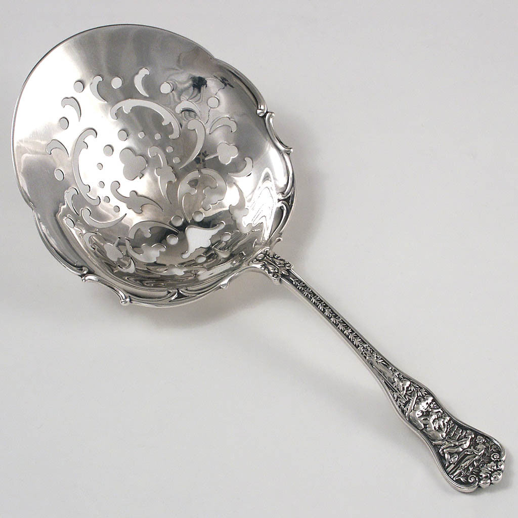 Tiffany & Co 'Olympian' Antique Sterling Silver Saratoga Chip Server
