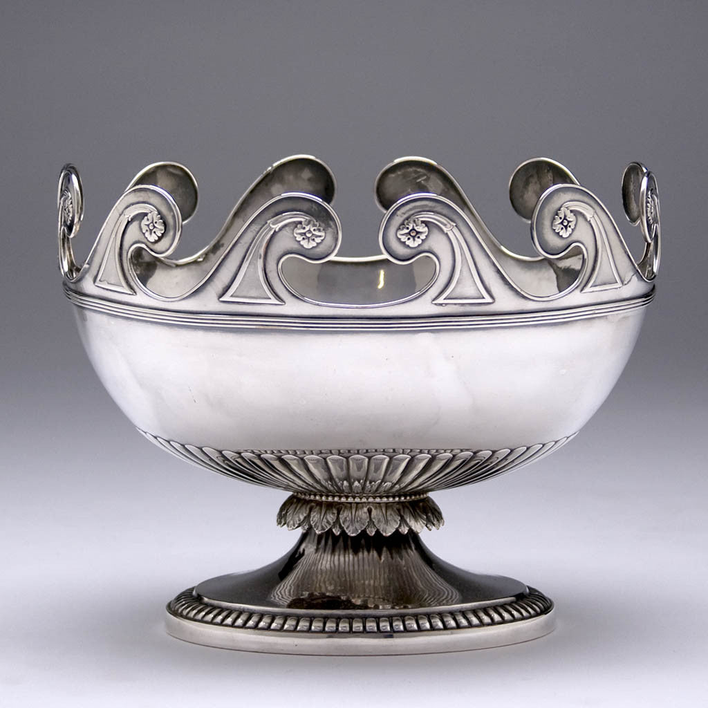 Single Pair of Antique Sheffield Plate Monteiths or Verrières, c. 1780-90